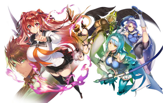 「新妹魔王の契約者」エクスタシー Blu-ray BOX ジャケットイラスト